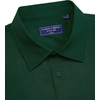 Alimens & Gentle Mens Dress Shirt Short Sleeve Pocket Button Down Shirt(Dark Green)