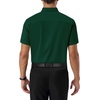 Alimens & Gentle Mens Dress Shirt Short Sleeve Pocket Button Down Shirt(Dark Green)