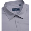 Alimens & Gentle Mens Dress Shirt Short Sleeve Pocket Button Down Shirt(Grey)