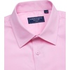 Alimens & Gentle Mens Dress Shirt Short Sleeve Pocket Button Down Shirt(Pink)