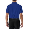 Alimens & Gentle Mens Dress Shirt Short Sleeve Pocket Button Down Shirt(Royal Blue)