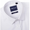 Alimens & Gentle Mens Stain Shield Dress Shirts Slim Fit Button Down Shirt(All White)