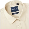 Alimens & Gentle Mens Stain Shield Dress Shirts Slim Fit Button Down Shirt(Beige)