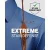 Alimens & Gentle Mens Stain Shield Dress Shirts Slim Fit Button Down Shirt(Blue Mood)