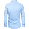 Alimens & Gentle Mens Stain Shield Dress Shirts Slim Fit Button Down Shirt(Blue Sky)