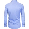 Alimens & Gentle Mens Stain Shield Dress Shirts Slim Fit Button Down Shirt(Blue Vlet)