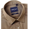 Alimens & Gentle Mens Stain Shield Dress Shirts Slim Fit Button Down Shirt(Dark Khaki)
