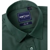 Alimens & Gentle Mens Stain Shield Dress Shirts Slim Fit Button Down Shirt(Emerald Green)