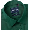 Alimens & Gentle Mens Stain Shield Dress Shirts Slim Fit Button Down Shirt(Forest Green)
