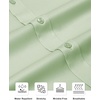 Alimens & Gentle Mens Stain Shield Dress Shirts Slim Fit Button Down Shirt(Light Green)