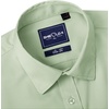 Alimens & Gentle Mens Stain Shield Dress Shirts Slim Fit Button Down Shirt(Light Green)