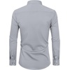 Alimens & Gentle Mens Stain Shield Dress Shirts Slim Fit Button Down Shirt(Light Grey)
