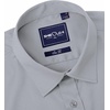 Alimens & Gentle Mens Stain Shield Dress Shirts Slim Fit Button Down Shirt(Light Grey)