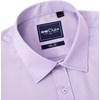 Alimens & Gentle Mens Stain Shield Dress Shirts Slim Fit Button Down Shirt(Light Purple)