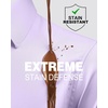 Alimens & Gentle Mens Stain Shield Dress Shirts Slim Fit Button Down Shirt(Light Purple)