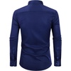 Alimens & Gentle Mens Stain Shield Dress Shirts Slim Fit Button Down Shirt(Navy)
