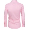 Alimens & Gentle Mens Stain Shield Dress Shirts Slim Fit Button Down Shirt(Pink)