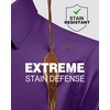 Alimens & Gentle Mens Stain Shield Dress Shirts Slim Fit Button Down Shirt(Purple)