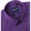 Alimens & Gentle Mens Stain Shield Dress Shirts Slim Fit Button Down Shirt(Purple)