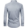 Alimens & Gentle Mens Stain Shield Dress Shirts Slim Fit Button Down Shirt(Sliver Grey)