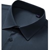 Men’s Dress Shirts Long Sleeve Stretch Wrinkle Free Work Button Down Shirt(Navy Blue)
