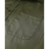 Mens Short Sleeve Dress Shirt Wrinkle Free Summer Button Down Shirts(Army Green)