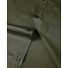 Mens Short Sleeve Dress Shirt Wrinkle Free Summer Button Down Shirts(Army Green)