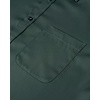 Mens Short Sleeve Dress Shirt Wrinkle Free Summer Button Down Shirts(Dark Green)