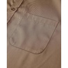 Mens Short Sleeve Dress Shirt Wrinkle Free Summer Button Down Shirts(Dark Khaki)