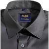 Mens Short Sleeve Dress Shirt Wrinkle Free Summer Button Down Shirts(Gray)