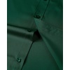 Mens Short Sleeve Dress Shirt Wrinkle Free Summer Button Down Shirts(Hunter Green)