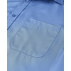 Mens Short Sleeve Dress Shirt Wrinkle Free Summer Button Down Shirts(Indigo Blue)