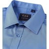 Mens Short Sleeve Dress Shirt Wrinkle Free Summer Button Down Shirts(Indigo Blue)