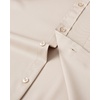 Mens Short Sleeve Dress Shirt Wrinkle Free Summer Button Down Shirts(Khaki)
