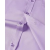 Mens Short Sleeve Dress Shirt Wrinkle Free Summer Button Down Shirts(Lavender)