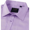 Mens Short Sleeve Dress Shirt Wrinkle Free Summer Button Down Shirts(Lavender)