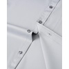 Mens Short Sleeve Dress Shirt Wrinkle Free Summer Button Down Shirts(Light Grey)