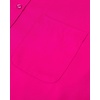 Mens Short Sleeve Dress Shirt Wrinkle Free Summer Button Down Shirts(Rose Red)