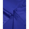 Mens Short Sleeve Dress Shirt Wrinkle Free Summer Button Down Shirts(Royal Blue)