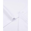 Mens Short Sleeve Dress Shirt Wrinkle Free Summer Button Down Shirts(White)