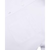 Mens Short Sleeve Dress Shirt Wrinkle Free Summer Button Down Shirts(White)