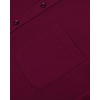 Mens Short Sleeve Dress Shirt Wrinkle Free Summer Button Down Shirts(Wine Red)