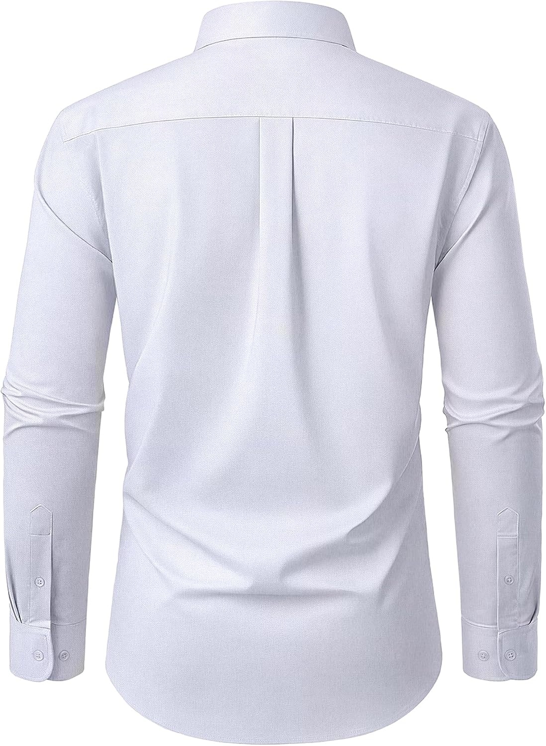 image:imageAlimens amp Gentle Mens Oxford Button Down Shirt with PocketAll White