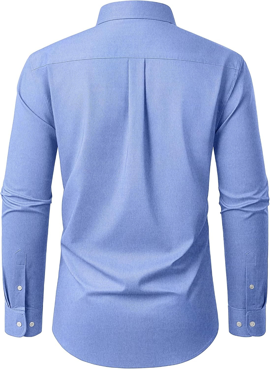 image:imageAlimens amp Gentle Mens Oxford Button Down Shirt with PocketBlue