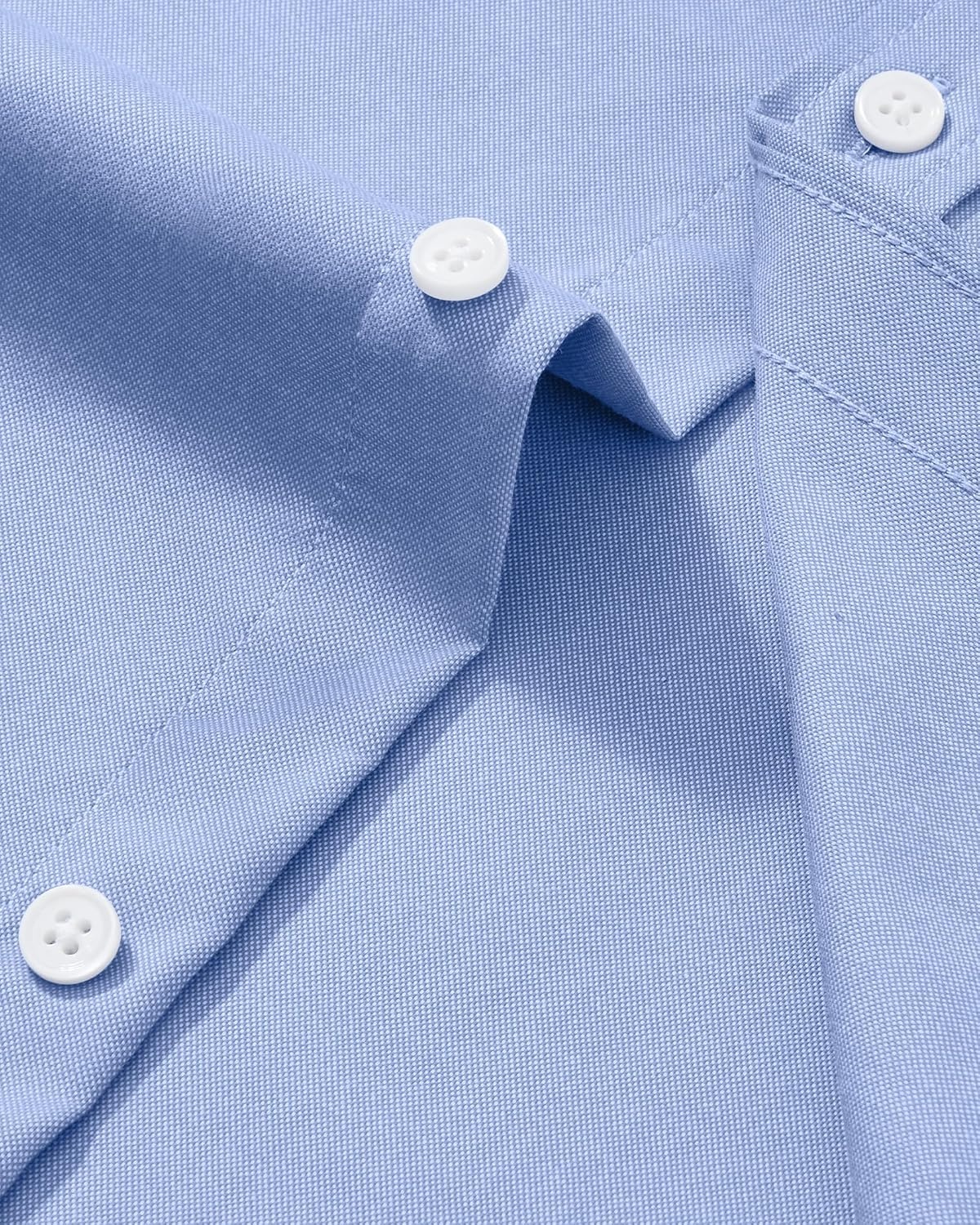 image:imageAlimens amp Gentle Mens Oxford Button Down Shirt with PocketLight Blue