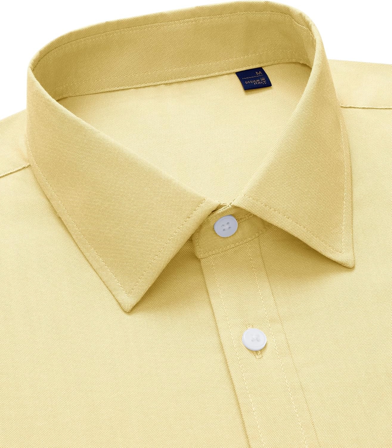 image:imageAlimens amp Gentle Mens Oxford Button Down Shirt with PocketYellow