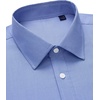 Alimens & Gentle Mens Oxford Button Down Shirt with Pocket(Blue)
