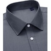 Alimens & Gentle Mens Oxford Button Down Shirt with Pocket(Grey)