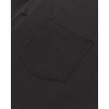 Mens Dress Shirts Stretch Long Sleeve Wrinkle Free Work Button Down Shirt(Black)