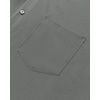 Mens Dress Shirts Stretch Long Sleeve Wrinkle Free Work Button Down Shirt(Grey)